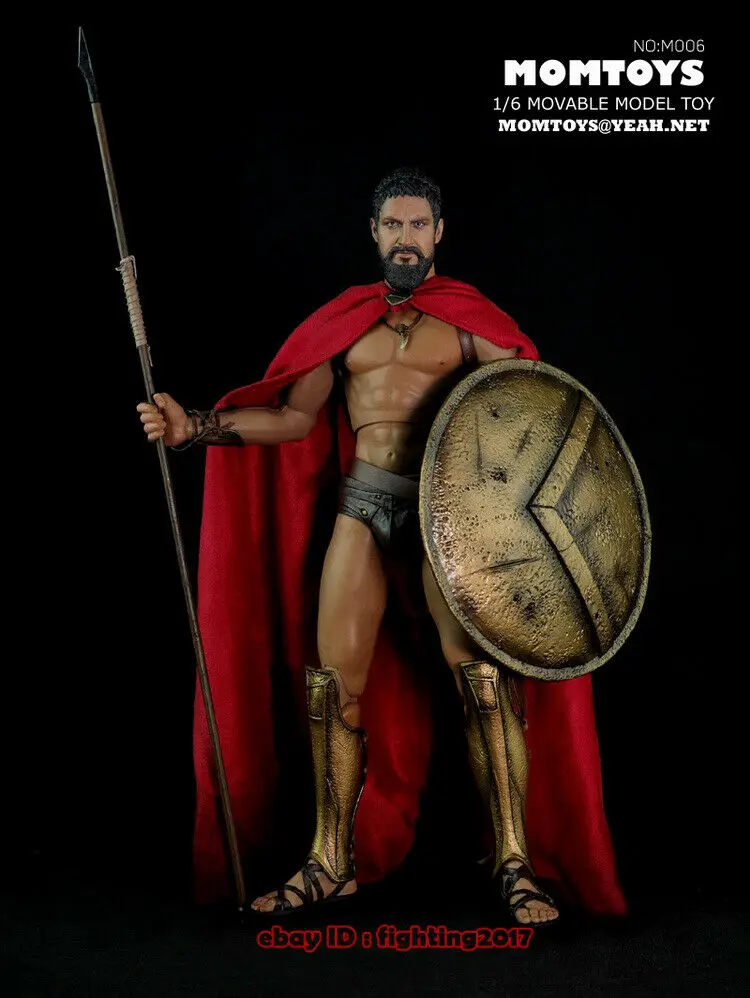 MOMTOYS древний греческий воин Спартанский 300 король Спартак 1/6 фигурка