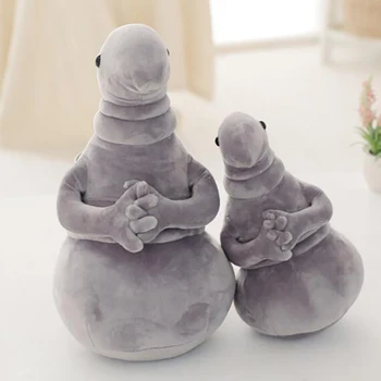 

Plush Toy Alien Monster Figurine High Quality Comfortable Funny Interesting Safety Skin-friendly Plush Toys Gray 20cm 25cm