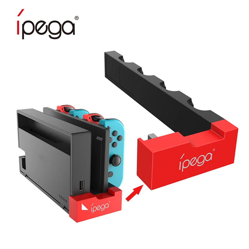  iPega PG-9186 Controller Charger Charging Dock Stand Station Holder with Indicator for Nintendo Swi