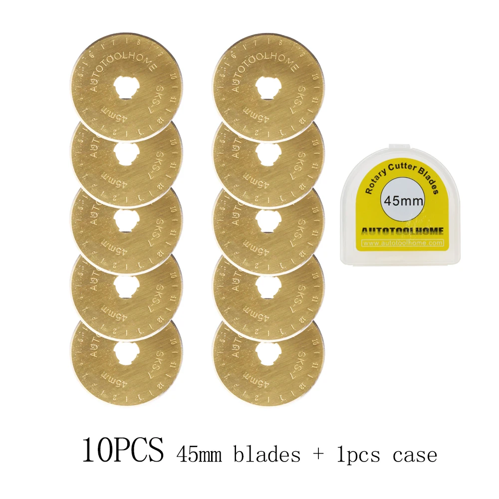 Titanium Rotary Cutter Blades 45mm Craft Rotary Cutter Cutting Leather