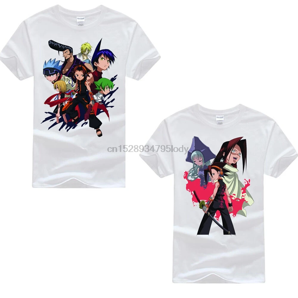 

Shaman King sword Hao Asakura yoh Anime t shirt Tee For Summer