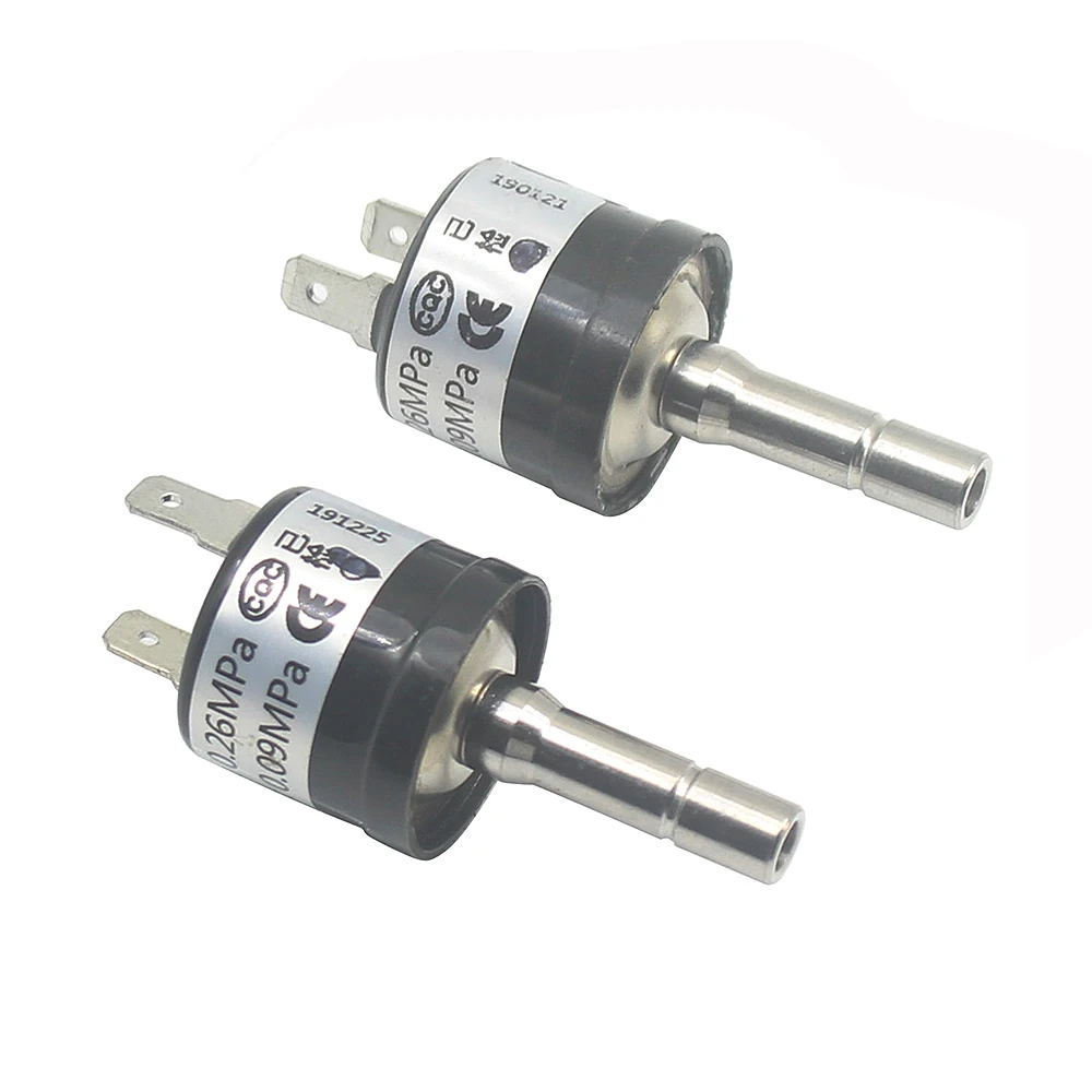 2pcs 0.06 - 0.12MPa 24V Y Type 1/4&quotAir Pressure Switch Valve Automatic Air Compressor Control for Universal | Обустройство дома