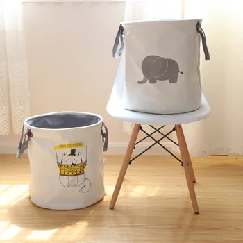 

Thickened EVA Storage Bucket Storage Basket Home Storage Laundry Basket Toy Storage Foldable Fabric Laundry Basket