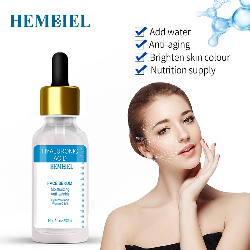 

Hyaluronic Acid Essence Face Moisturizing Serum Anti-Aging Shrink Pore Treatment Skin Care Whitening Anti Wrinkle Serum Facial