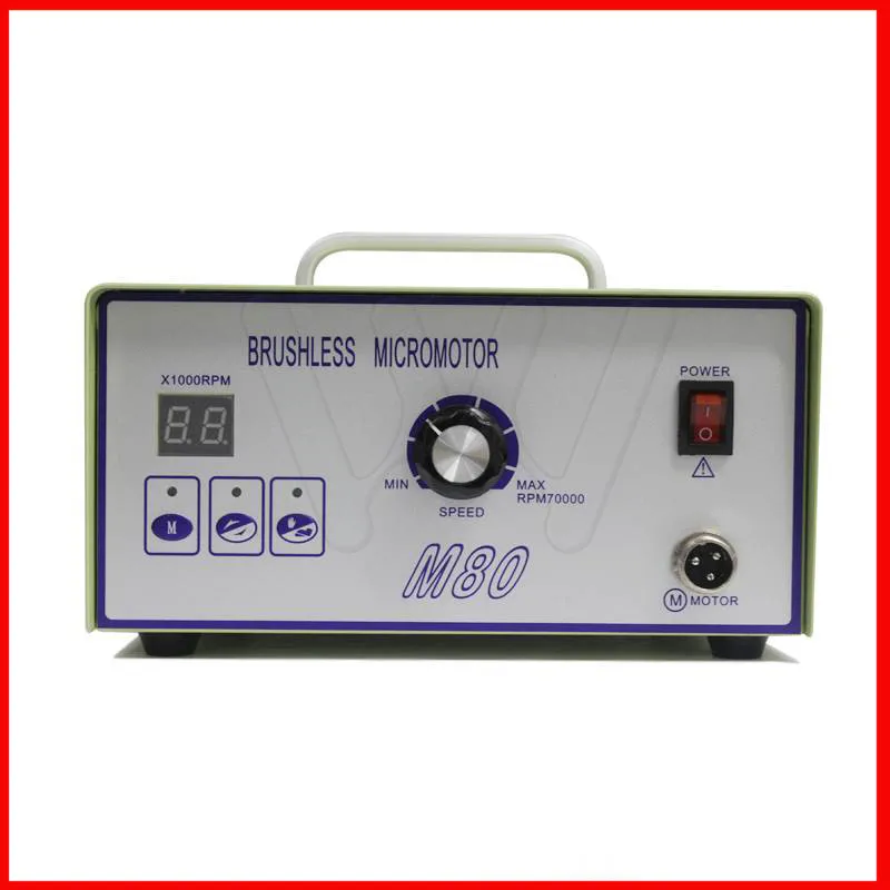 US $386.40 Brushless Micro Motor Electric Dental Lab Engraving Handpiece Drill 70k Rpm Unit