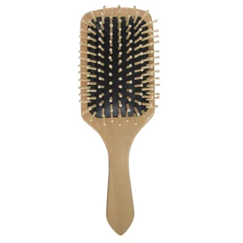 

Wooden Hair Brush Anti-static Air Cushion Large Paddle Scalp Massage Brush Massage Comb Brush Comb for Straight Hair Curly Hair