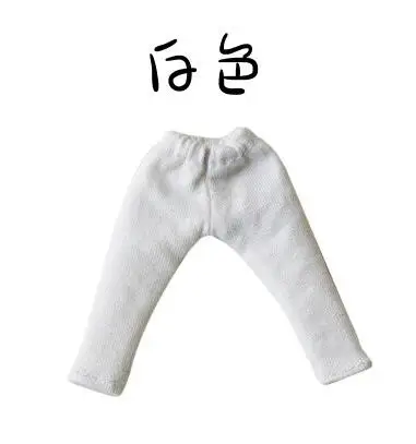 5 цветов Милые в полоску Obitsu11 кукла длинные штаны для OB11 брюки для 1/12 Bjd аксессуары для кукол - Цвет: white
