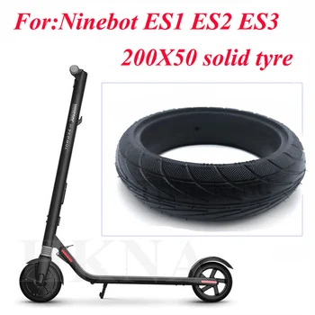 

200x50 Solid Explosion-Proof Tire for Xiaomi Ninebot Segway ES1 ES2 ES3 ES4 Electric Scooter 8x2 Tubeless Tyre Accessories