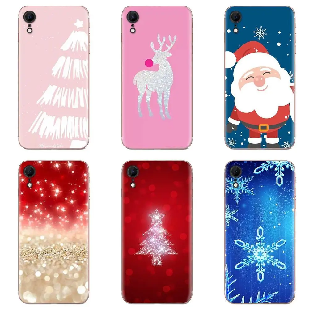 Happy Christmas Soft TPU Cool Best For Huawei Honor 5C 5X 6A 6X 7 7A 7X 8 8A 8S 8X 9 10 30 Lite Pro Y6 II Y7 Y9 Prime 2019 | Мобильные