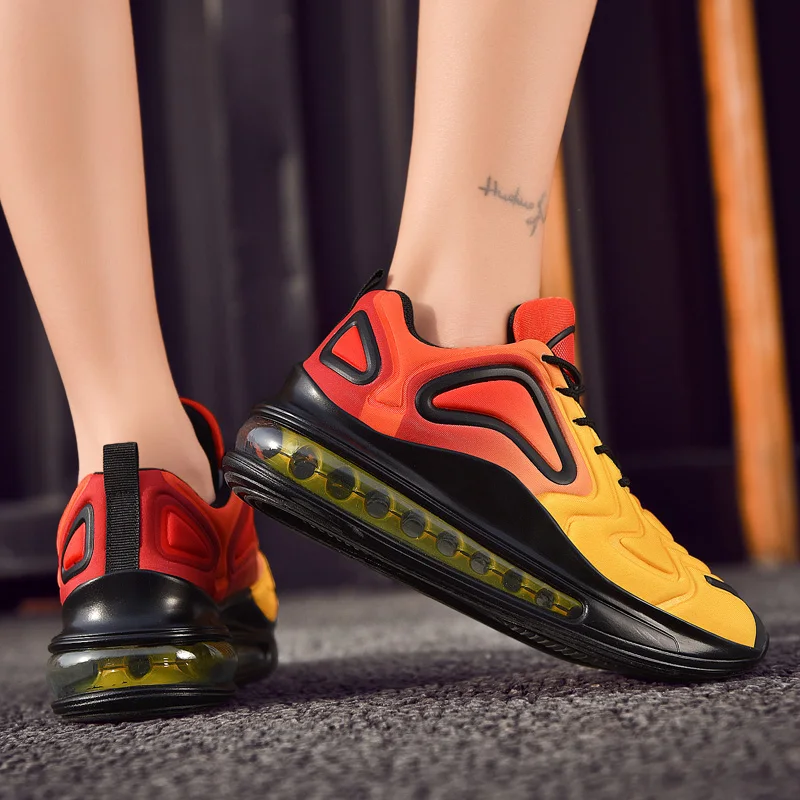 Мужские кроссовки с воздушной амортизацией для бега; модная повседневная спортивная обувь; Zapatos; удобная дышащая обувь для пробежек и тренировок