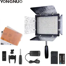 Yongnuo YN300 III YN 300 III 3200k 5500K CRI95 fotocamera foto LED luce Video opzionale con adattatore di alimentazione ca + KIT batteria