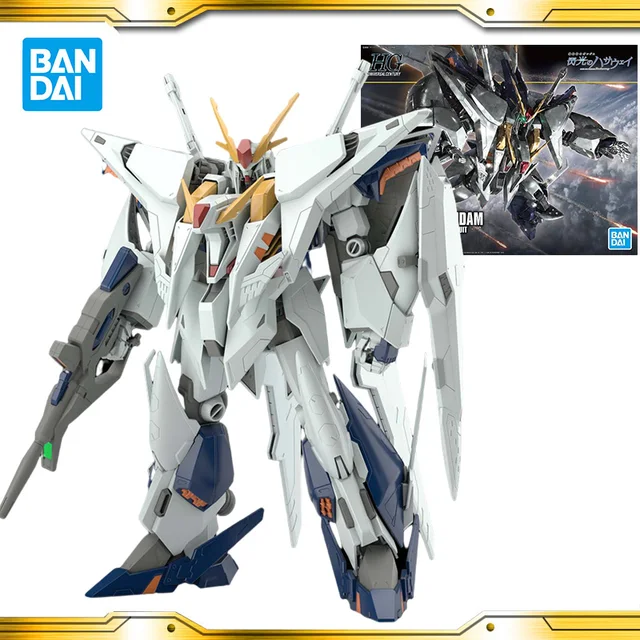 Original Bandai Gundam Hguc 1 144 Rx 105 Xi Gundam Model Assembled Anime Action Figure Toys Action Figures Aliexpress