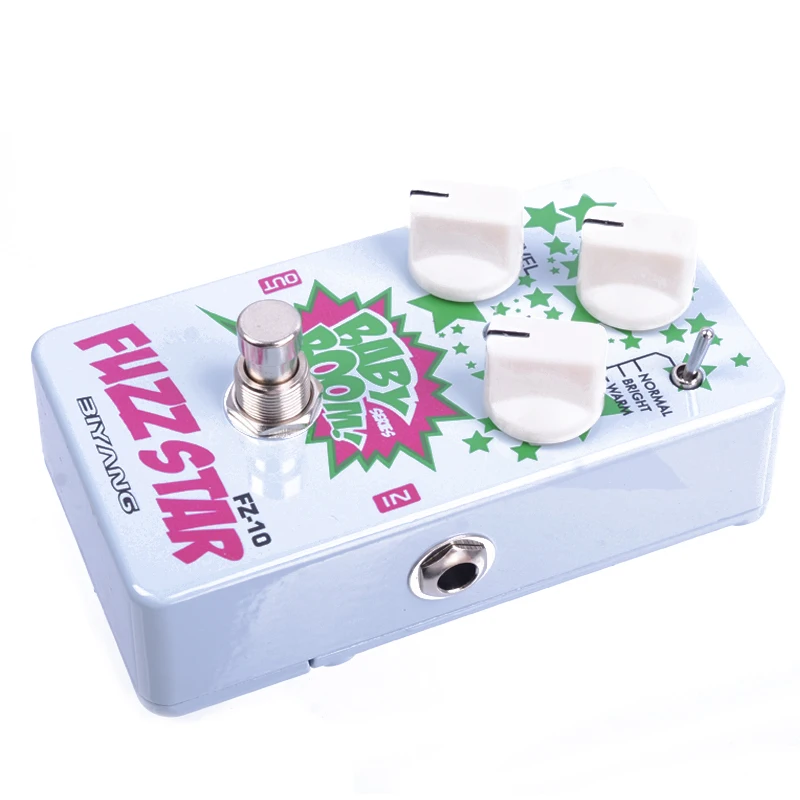  Biyang Baby Boom FZ-10 Electric Guitar Pedal Three Models Fuzz Star Distortion Effect pedal True By