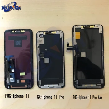 

New Original 5.8" 6.1" 6.5" LCD For-iPhone 11/ 11 Pro/ 11 Pro Max FOG / GX LCD Display With Touch Screen Digitizer Assembly