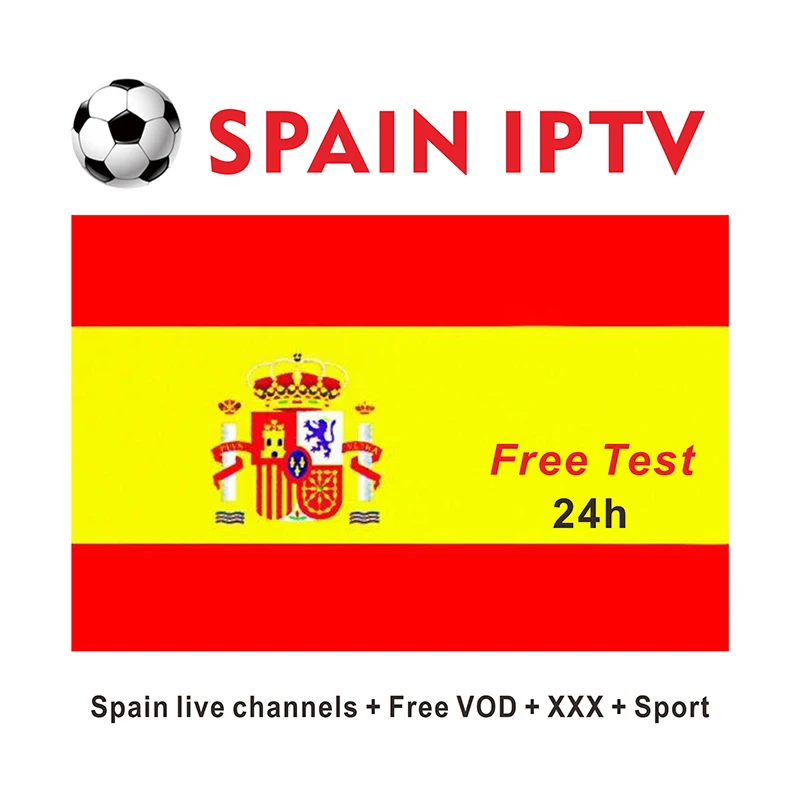 Испания IP tv подписка 1 год HD VOD для взрослых M3U Smart Поддержка Android Box бесплатного