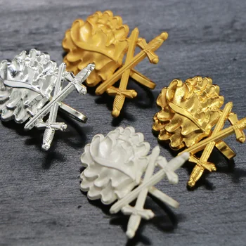 

WW2 WWII German Knight Iron Cross Oak leaves w/swords Pin Badge