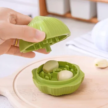 

1Pc Garlic Peeler Portable Garlic Press Tool Garlic Presser for Kitchen Home