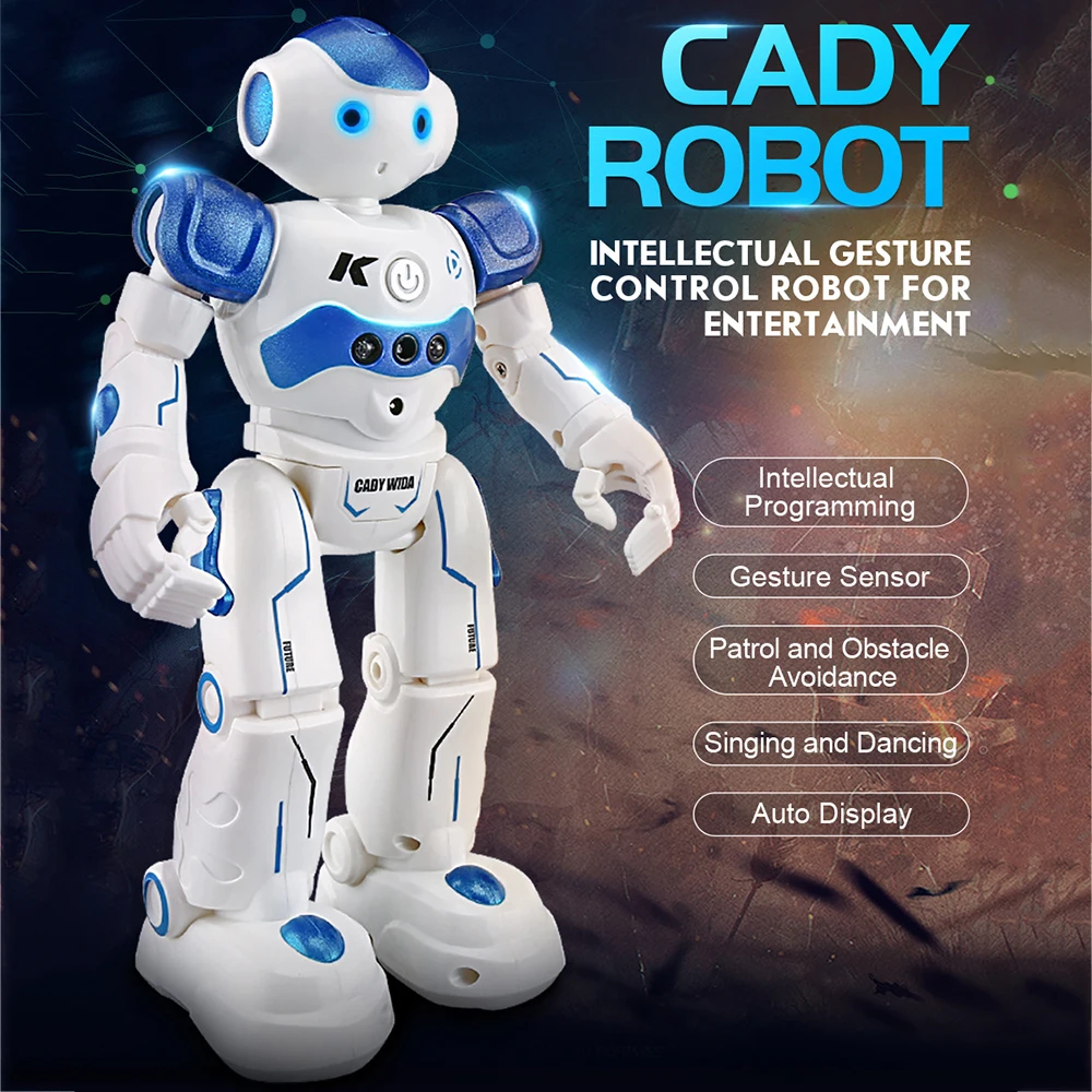 JJR/C JJRC R5 RC робот CADY WILI Смарт часы умное Программирование обучение музыка танцы
