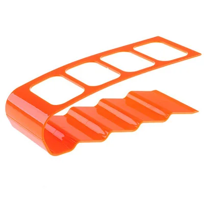 1 шт. ТВ DVD шаг практичный четыре рамки дистанционного управления пластиковый пульт дистанционного управления кронштейн держатель для мобильного телефона стойка до 4 - Цвет: orange