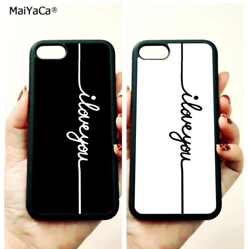 Мягкие силиконовые чехлы для телефонов BFF love couple apple iPhone 11 pro max 5s SE 6 6s plus 7 7plus 8 8plus XR
