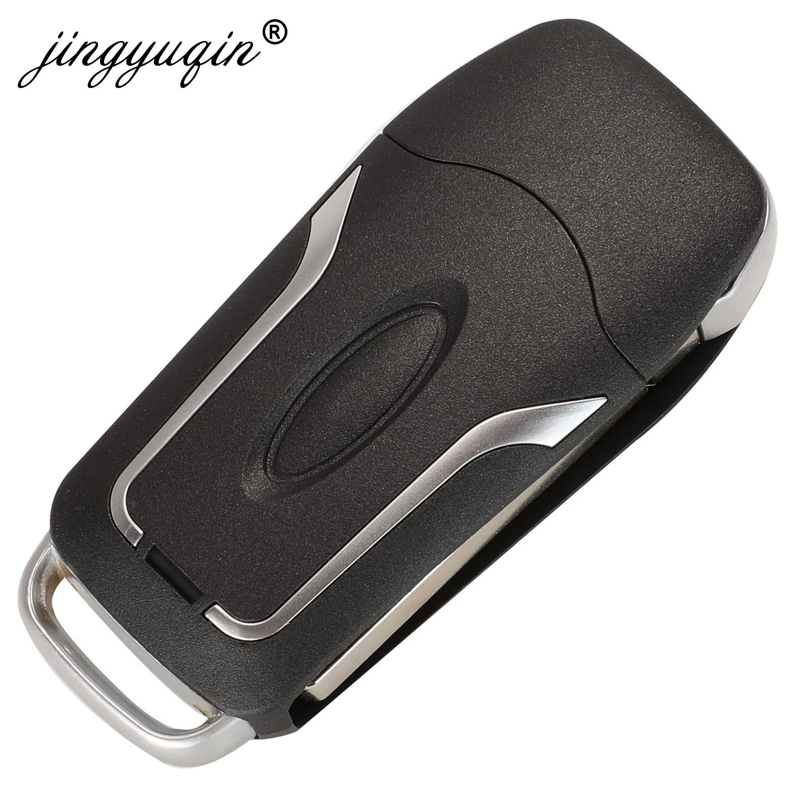 Jingyuqin 3 кнопки модифицированный Флип складной пульт дистанционного ключа автомобиля чехол для Ford Focus 2 3 Mondeo Fiesta управление Брелок чехол