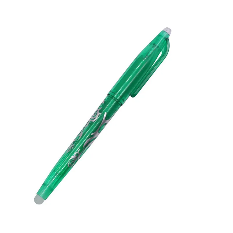 Pen Green 8 шт стираемая шариковая ручка 8 цветов гелевая ручка 0,5 мм ручка для письма студент, школа, офис ручка подарок на праздник ручка обучающее оборудование - Цвет: Pen Green