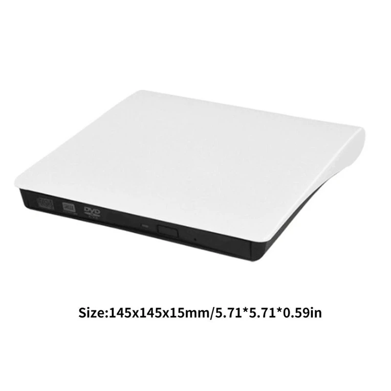 Внешний DVD привод USB 3.0DVD горелки оптический привод кард-ридер ультратонкий