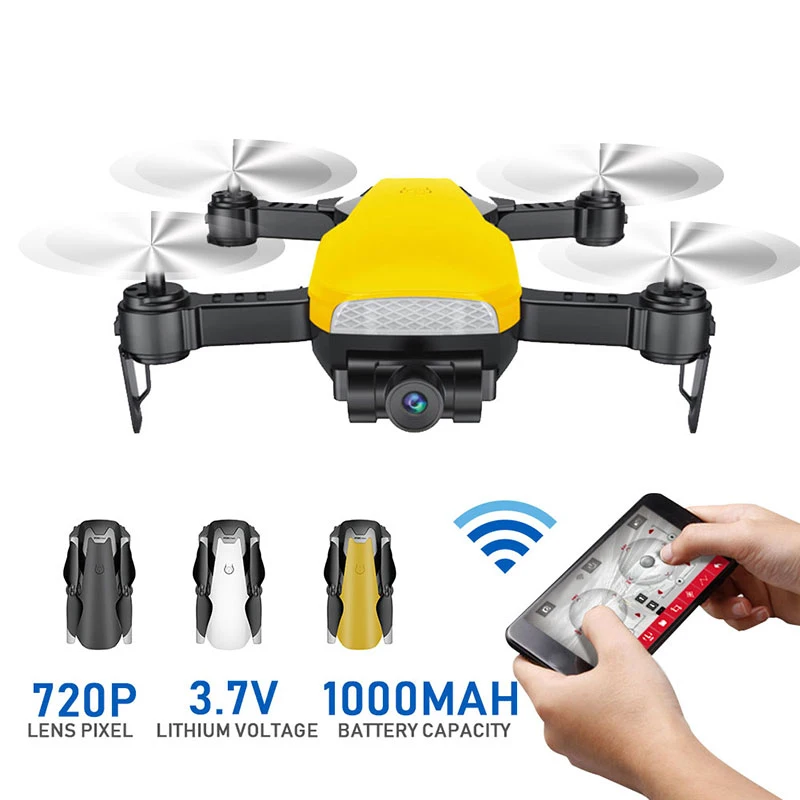 2,4 г 4CH 6-axies Wi-Fi FPV RC Drone LH-X41WF с 720P HD камерой высота удержания Безголовый один ключ возврат складной самолет
