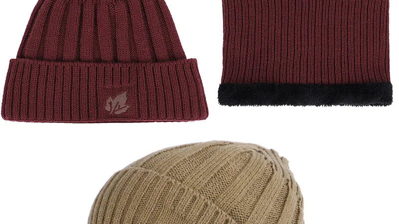 2019 Модная хлопковая шапка уличная теплая Повседневная Мужская Зимняя шляпа нагрудник Мужская и женская вязаная шапка бархатный толстый