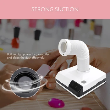 

60W Nail Dust Collector New Style Nail Tool High Power Nail Fan Hair Salon Vacuum Cleaner Vacuum Cleaner Fan Nail Vacuum Cleaner