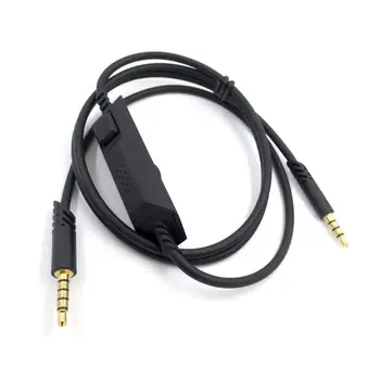 

Black AUdio Earphone Cable for Logitech Astro A10 A40 Gaming Headset R9JA