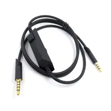 Черный аудио кабель для наушников для игровой гарнитуры logitech Astro A10 A40 G233 G433