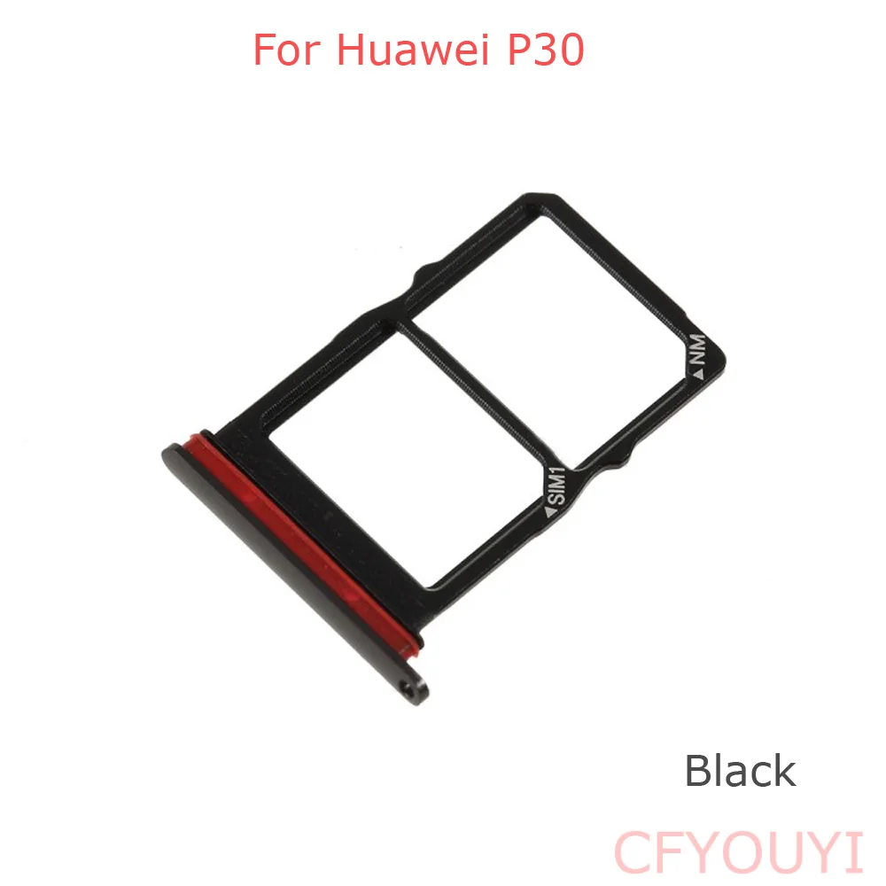 Для huawei P30 SIM держатель для карт Слот адаптер гнездо Запасная часть