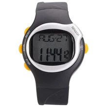 Монитор сердечного ритма спортивные часы для бега упражнения унисекс черный для дома и сада бытовой прочный гаджет для использования на открытом воздухе Многофункциональный