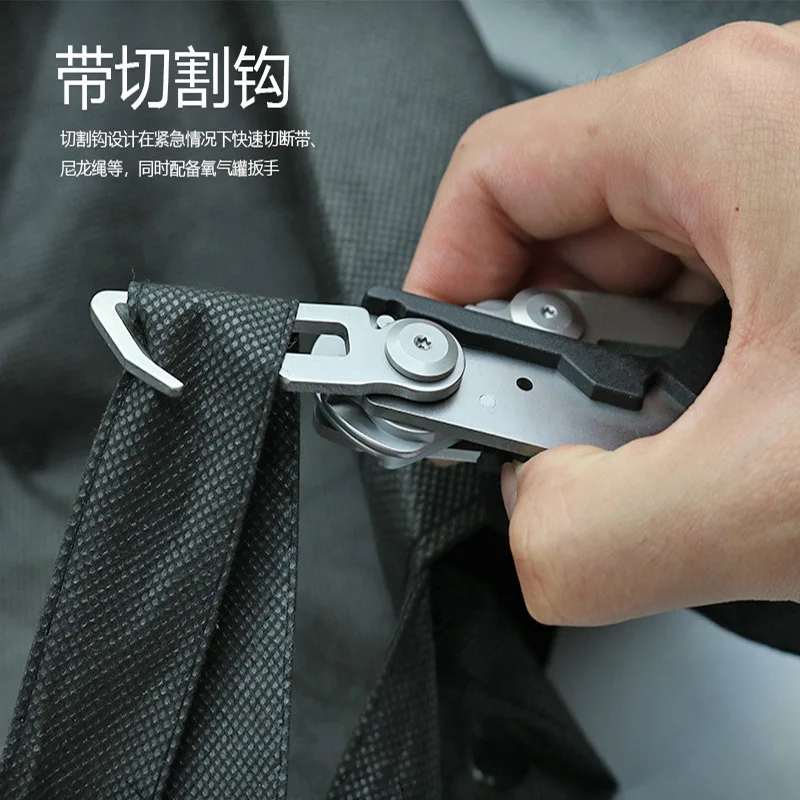 Outdoor Equipment Tactical Folding Scissors Survival K Sheath Multifunctio Raptors First Aid Expert Tool Combination | Спорт и