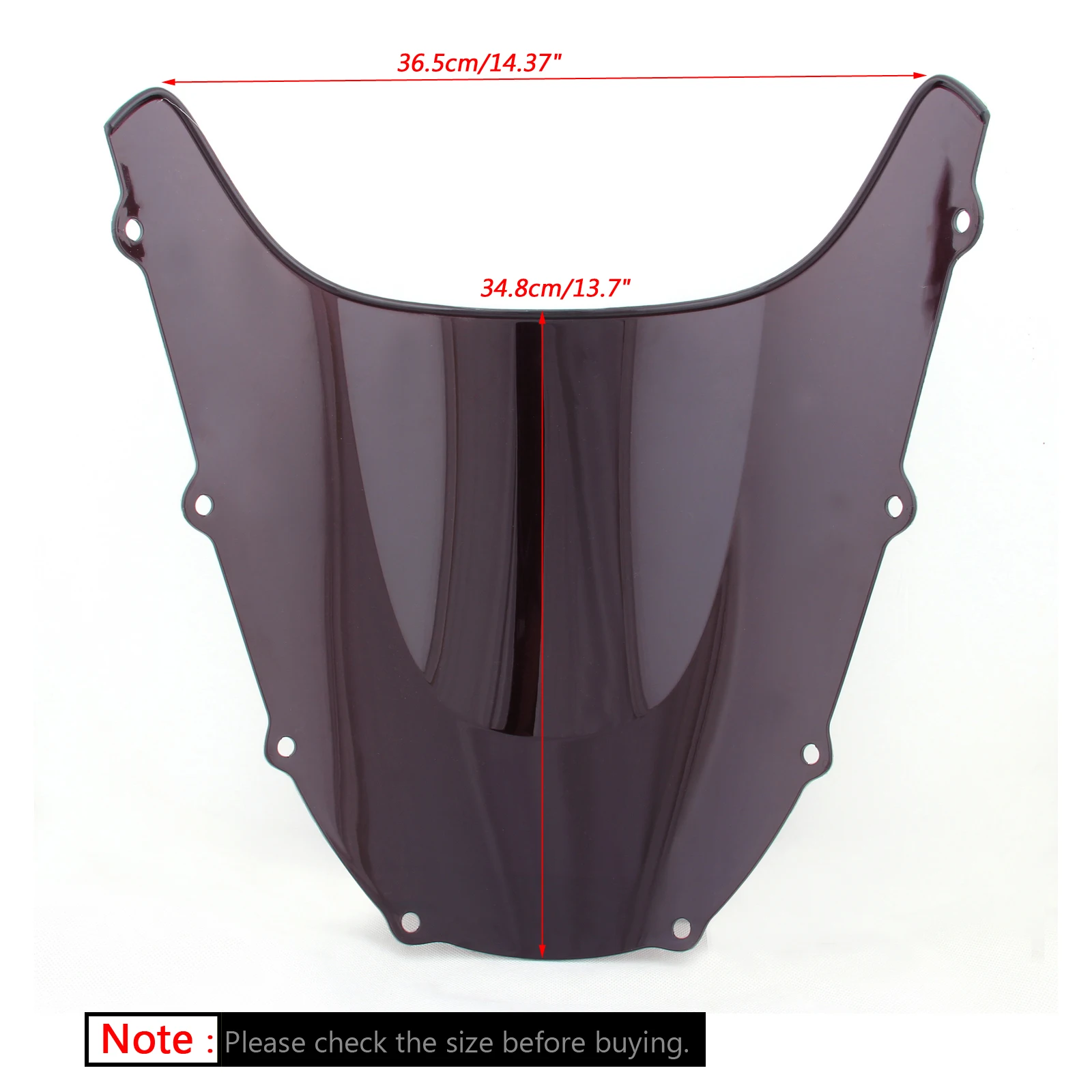 Artudatech лобовое стекло ветровое стекло двойной пузырь для Kawasaki ZX9R ZX 9R ZX9-R 1998-1999 мотоцикл ветровой Щит Аксессуары