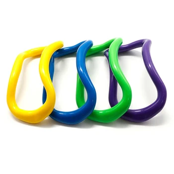 

2 Pcs Women Men Massage and relaxation Stretch Ring Pilates Fitness Circle Resistance Massage Workout Trainning Tool