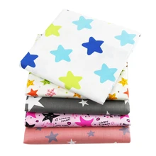 50*145 см напечатанная Морская звезда хлопковая ткань, материалы для ручных поделок для изготовления проектов для домашних мероприятий, 1Yc697