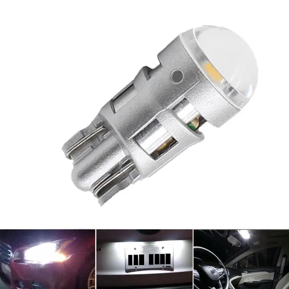 2 шт w5w светодиодный T10 Светодиодный лампочки Canbus 30301 SMD 3014 для автомобильных огней