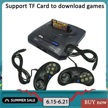 

For Original Sega MegaDrive MD2 Mini TV Video Game Console Joystick 16 Bit AV output Double Wired Gamepads Controller Dropshipp