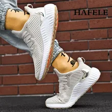 Новинка, уличная Мужская обувь для бега, светильник для бега, прогулочная обувь, спортивная обувь, модные дышащие кроссовки на толстой подошве