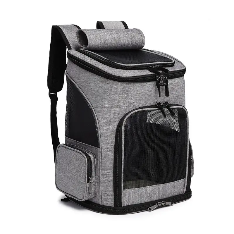 

Durable Soft-Sided Pet Carrier Backpack for Small Dogs and Cats