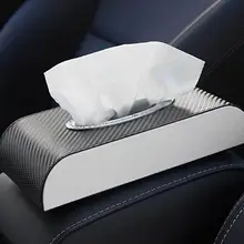 Дамский Хрустальный автомобильный тканевый ящик из искусственной кожи с алмазным полотенцем, коробка для хранения салфеток, Нескользящие коврики, подкладка