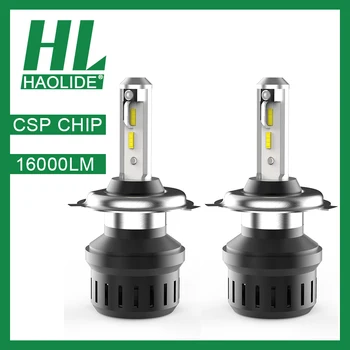 

/HL 2Pcs Headlights Car Led Bulb Automobiles 6500K Head 16000LM H1 H4 H7 H11 12V LED Lamps for Auto Super Bright Light Bulbs