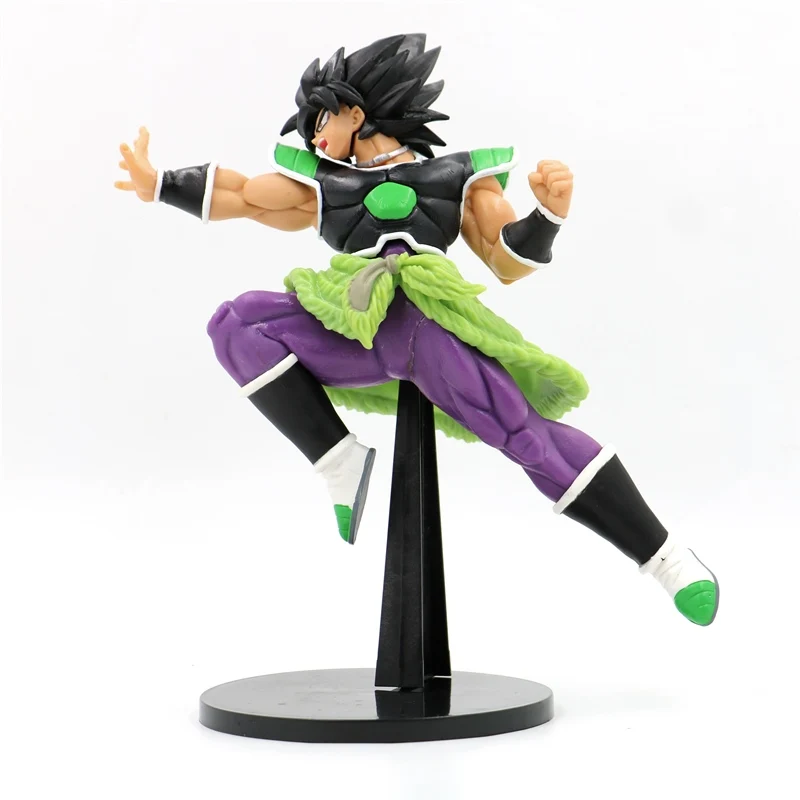 23 см 2019 Аниме Фигурка Dragon Ball Z Super Broly Movie Ver. Зеленый волос против Гоку броли Супер