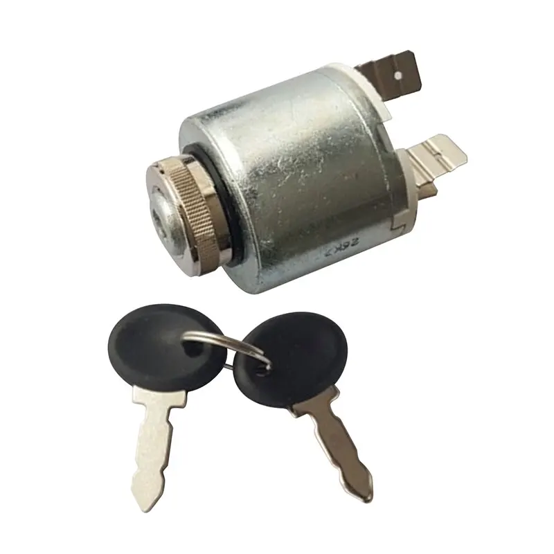 5146155 5129862 5123727 Ignition Switch with 2 Keys Compatible With New Holland Tractor 100 55