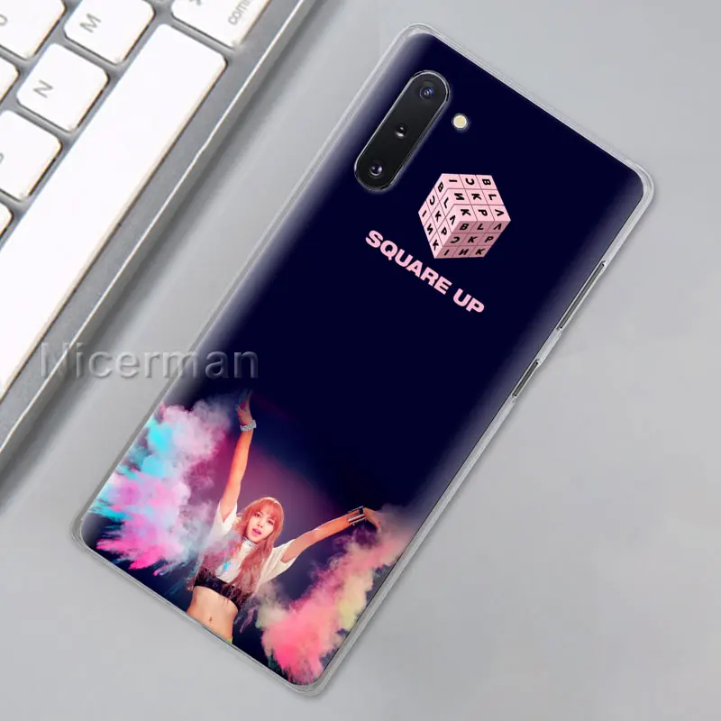 Blackpink Kpop чехол для телефона для samsung Galaxy S10e S10 плюс S8 S9 Примечание 10 плюс 8 9 S6 S7 край Твердый Чехол