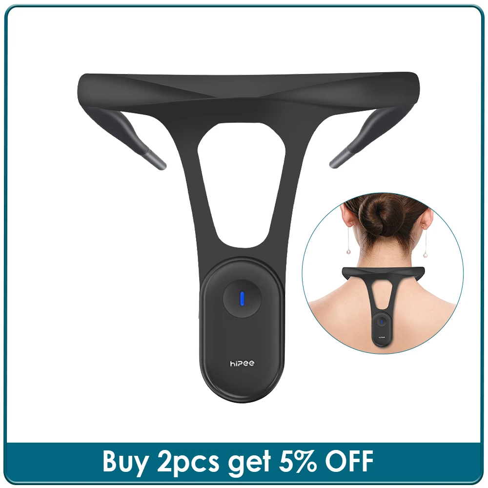 Hipee Smart Posture Correction Device Realtime Scientific Back Posture Training Monitoring Corrector For Adult Cervical Spine