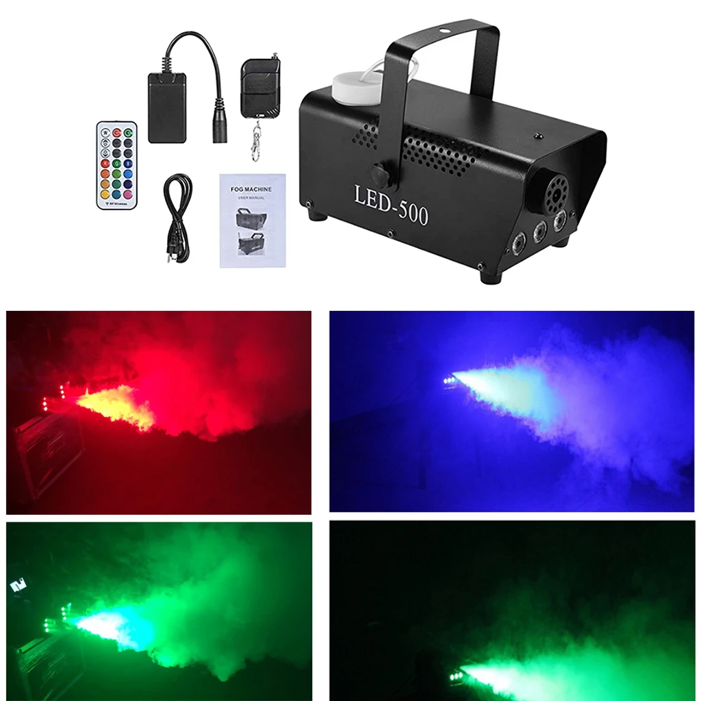 500w Fog Machine Stage LED Smoke Machine for Holidays Thick Fog Effect