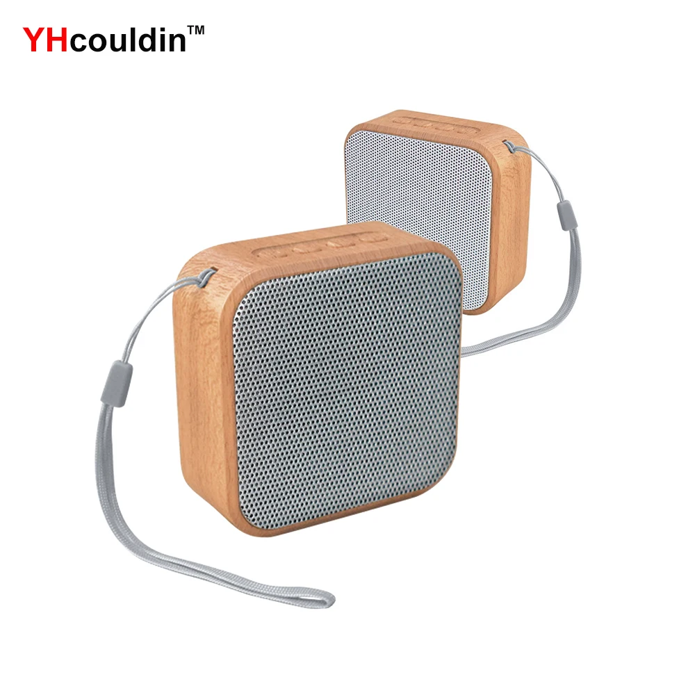 

Portable Bluetooth Speaker Mini Wireless Loudspeaker With Grill Mesh TF Card For Laptop PC Bike